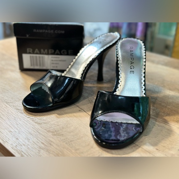 Rampage Porsha Blk Patent size 7.5 - Picture 3 of 13